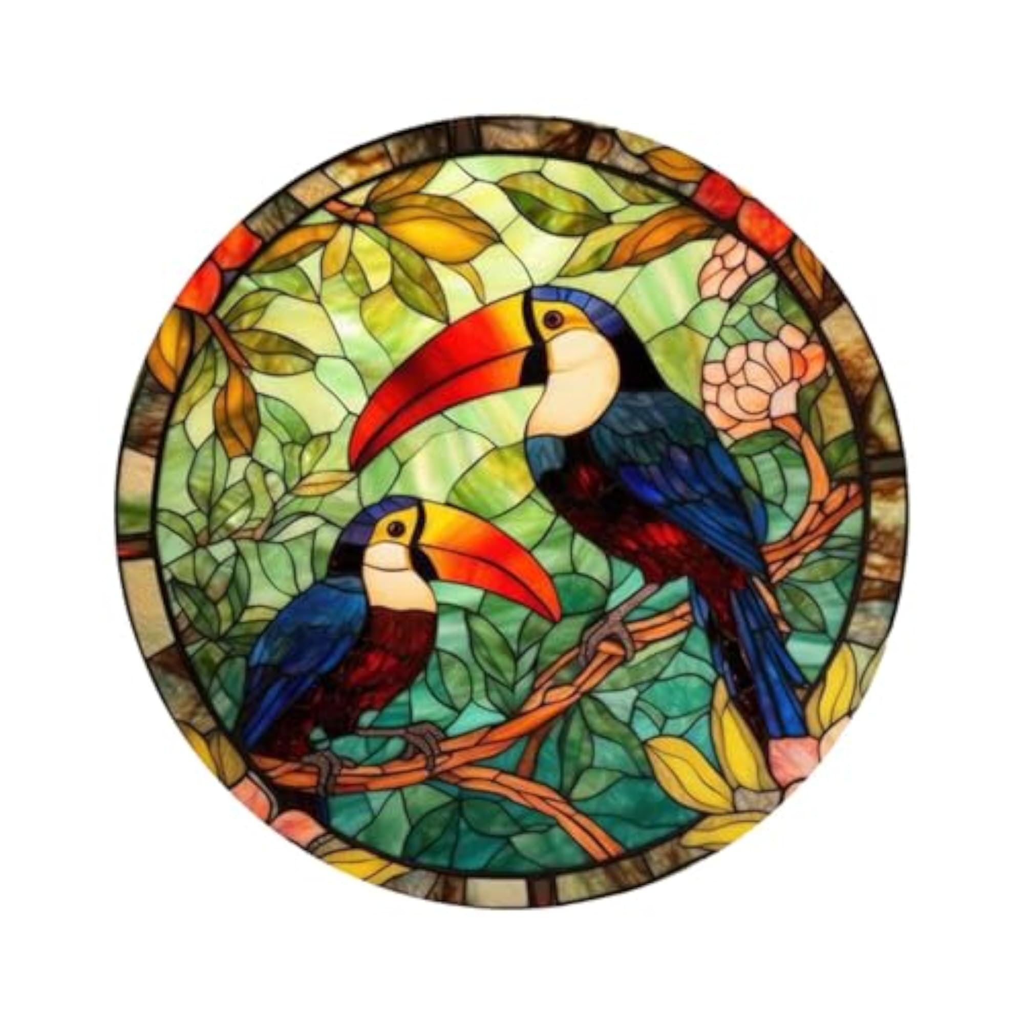 Hummingbird Glass Sticker, Removable Home Decor